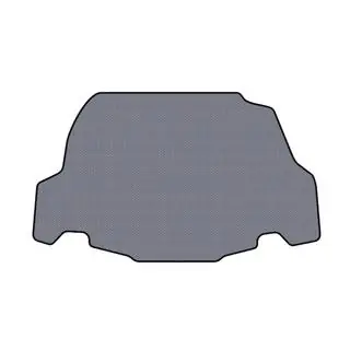 Tappetino in gomma per bagagliaio Carsuit (2009-2014, GT, Cabriolet, grigio)