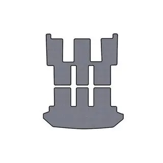 Tappetino in gomma per bagagliaio Carsuit V2 (Grigio)