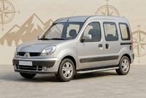 Renault Kangoo 1998-2008 Pedane Laterali Tayga Grey (2 pz, Alluminio) foto 1