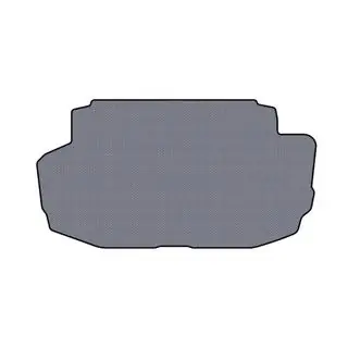 Tappetino in gomma per bagagliaio Carsuit (Lungo, grigio) foto 1