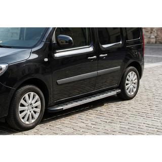 Pedane Laterali Duru (2 pz, Alluminio) Renault Kangoo 2008–2020 foto 1