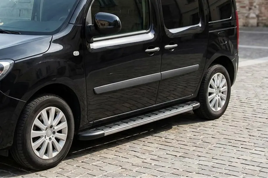 Renault Kangoo 2008–2020 Pedane Laterali Duru (2 pz, Alluminio) Image