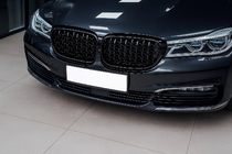 BMW 7 Series G11/G12 2015-2022 Calandre Diamond Black (2016-2019, Nero Lucido) foto 1