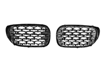 BMW 7 Series G11/G12 2015-2022 Calandre Diamond Black (2016-2019, Nero Lucido) foto 5