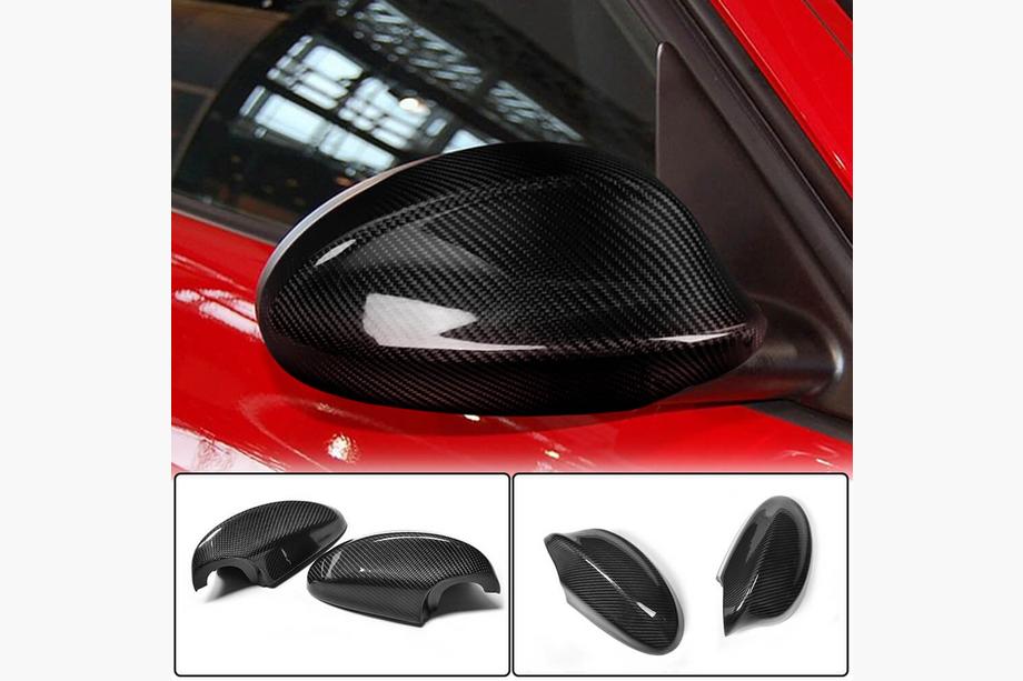 BMW 3 Series E90/E91 2005-2011 Cover Specchietti (per 2006-2010, Carbonio) Image