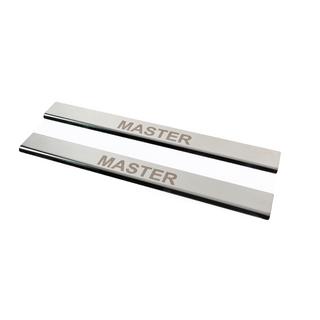 Battitacco portiera (2 pz, acciaio inox) foto 2