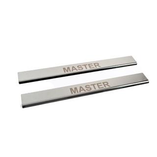Battitacco portiera (2 pz, acciaio inox) foto 3