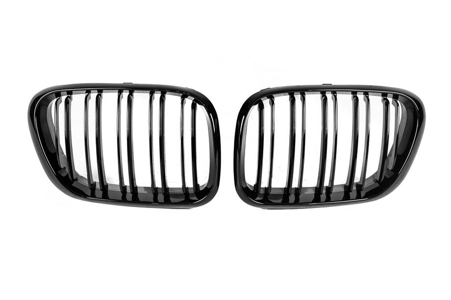 BMW X5 E53 1999–2006 Griglie M-Look (1999-2003, Nero Lucido) Foto 1