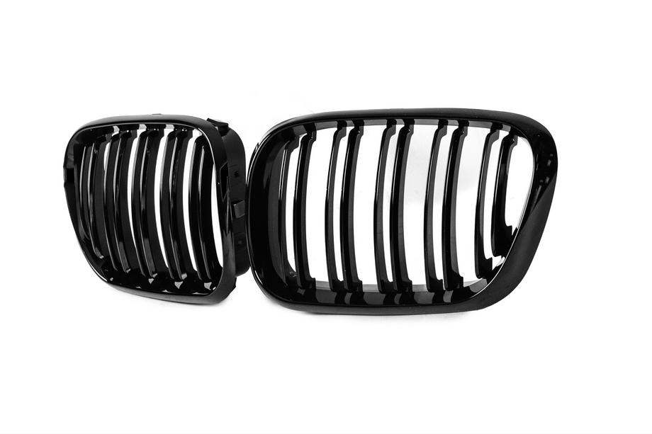 BMW X5 E53 1999–2006 Griglie M-Look (1999-2003, Nero Lucido) Foto 2