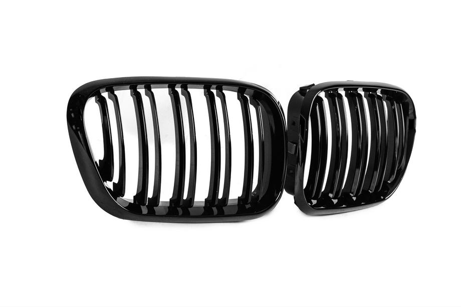 BMW X5 E53 1999–2006 Griglie M-Look (1999-2003, Nero Lucido) Foto 3