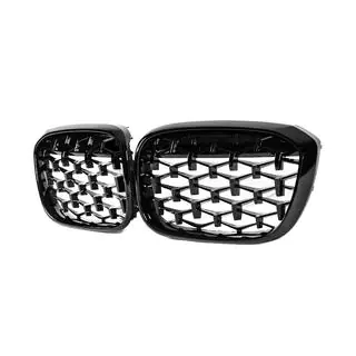 Griglie renale Diamond Black (2018-2021, cornice nera) foto 3