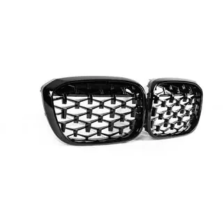 Griglie renale Diamond Black (2018-2021, cornice nera) foto 4