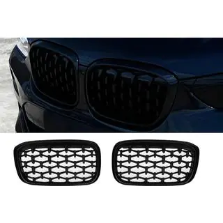 Griglie renale Diamond Black (2018-2021, cornice nera) foto 1