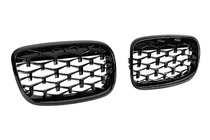 BMW X6 E71 2008–2014 Calandra a Doppio Rene Diamond Black (Nero Lucido) foto 4