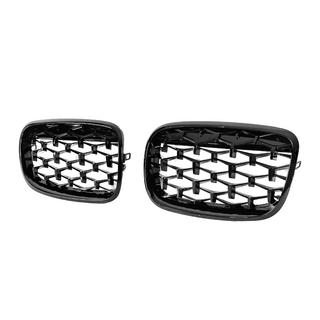 Calandra a Doppio Rene Diamond Black (Nero Lucido) foto 3