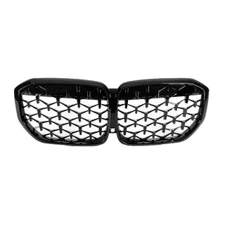 Griglie renali Diamond Black (2018-2022, Nero Lucido) BMW X5 G05 2019–2026 foto 2