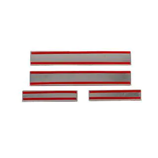 Battitacco Carmos (4pz, acciaio inox) foto 4