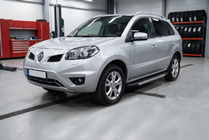 Renault Koleos 2008-2016 Pedane Laterali Duru (2 pz, Alluminio) foto 1