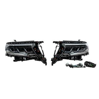 Fari Anteriori Lexus-Design-3-LED V2 (2017+, Set da 2) Toyota Land Cruiser Prado 150 2009-2023 foto 1