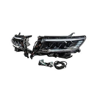 Fari Anteriori Lexus-Design-3-LED V2 (2017+, Set da 2) Toyota Land Cruiser Prado 150 2009-2023 foto 2