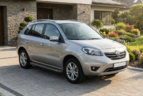 Renault Koleos 2008-2016 Pedane Laterali Bosphorus Black (2 pz, Alluminio) foto 1