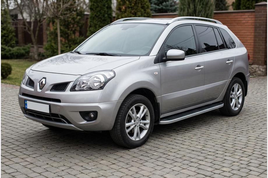 Renault Koleos 2008-2016 Pedane Laterali Tayga Grey (2 pz, Alluminio) Image