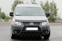 Volkswagen Caddy 2004-2010 Parabulloni WT004 Nero (Acciaio Inox) foto 2