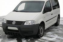 Volkswagen Caddy 2004-2010 Parabulloni WT004 Nero (Acciaio Inox) foto 1