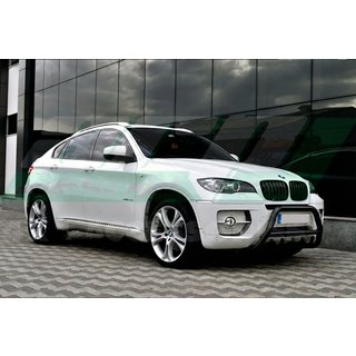 Parabullbar WT003 Nero Acciaio Inox BMW X6 E71 2008–2014 foto 3