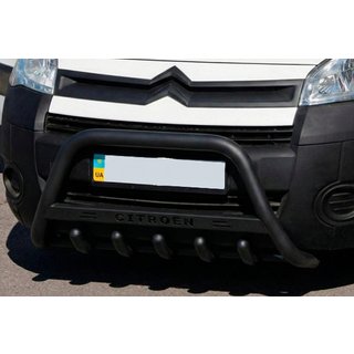Parabulloni WT004 Nero (Acciaio Inox) Citroen Berlingo 2008-2018 foto 1