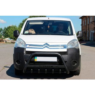 Parabulloni WT004 Nero (Acciaio Inox) Citroen Berlingo 2008-2018 foto 2