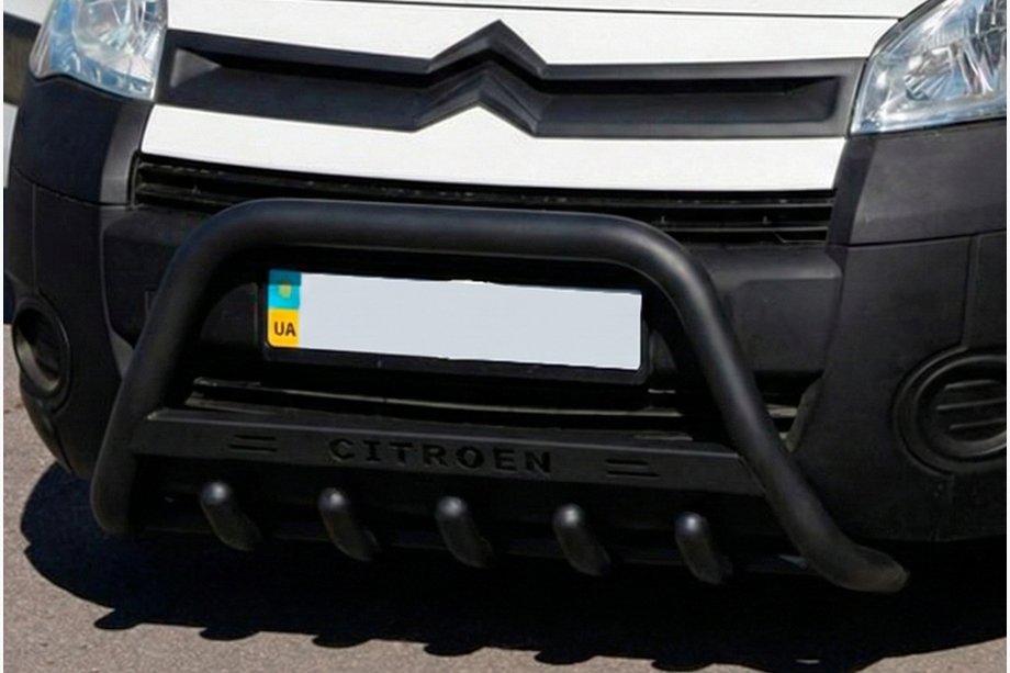 Citroen Berlingo 2008-2018 Parabulloni WT004 Nero (Acciaio Inox) Image