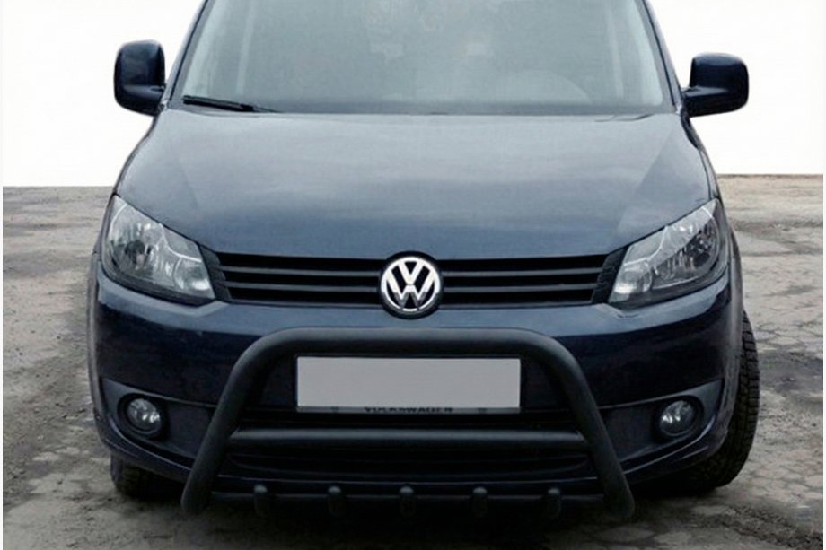 Volkswagen Caddy 2015-2020 Parabullbar WT003 Nero Acciaio Inox Image