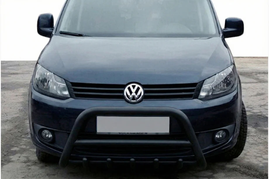Volkswagen Caddy 2015-2020 Parabullbar WT003 Nero Acciaio Inox Foto 1