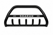 Volkswagen Sharan 1995-2010 Parabulloni WT004 Nero (Acciaio Inox) foto 4