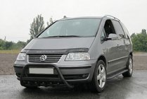 Volkswagen Sharan 2010-2023 Parabulloni WT004 Nero (Acciaio Inox) foto 2