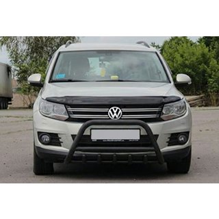 Parabullbar WT003 Nero Acciaio Inox Volkswagen Tiguan 2007-2016 foto 4
