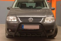 Volkswagen Touran 2003-2010 Parabullbar WT003 Nero Acciaio Inox foto 1