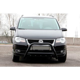 Parabullbar WT003 Nero Acciaio Inox Volkswagen Touran 2003-2010 foto 2