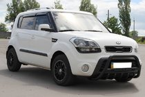 Kia Soul I 2008-2013 Parabulloni WT004 Nero (Acciaio Inox) foto 2