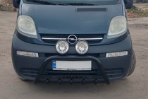 Opel Vivaro 2001–2015 Parabulloni WT004 Nero (Acciaio Inox) foto 1