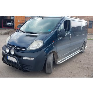 Parabulloni WT004 Nero (Acciaio Inox) Opel Vivaro 2001–2015 foto 2
