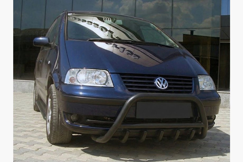 Ford Galaxy 1995-2006 Parabullbar WT003 Nero Acciaio Inox Image