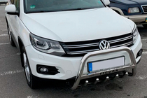 Volkswagen Tiguan 2007-2016 Parabullbar WT004 Acciaio Inox foto 3