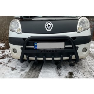 Parabulloni WT004 Nero (Acciaio Inox) Renault Kangoo 2008–2020 foto 1