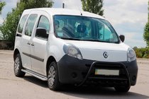 Renault Kangoo 2008–2020 Parabullbar WT003 Nero Acciaio Inox foto 1