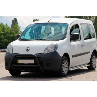 Parabullbar WT003 Nero Acciaio Inox Renault Kangoo 2008–2020 foto 2