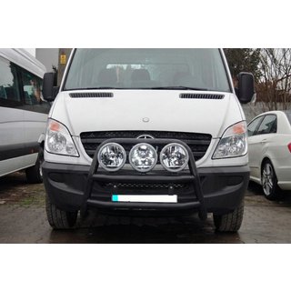 Parabull alto WT018 Nero (acciaio inox) Mercedes Sprinter W906 2006–2018 foto 2