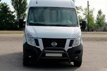 Opel Movano 2010-2021 Parabulloni WT018 Nero (Acciaio Inox) foto 3