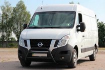 Opel Movano 2010-2021 Parabulloni WT018 Nero (Acciaio Inox) foto 2